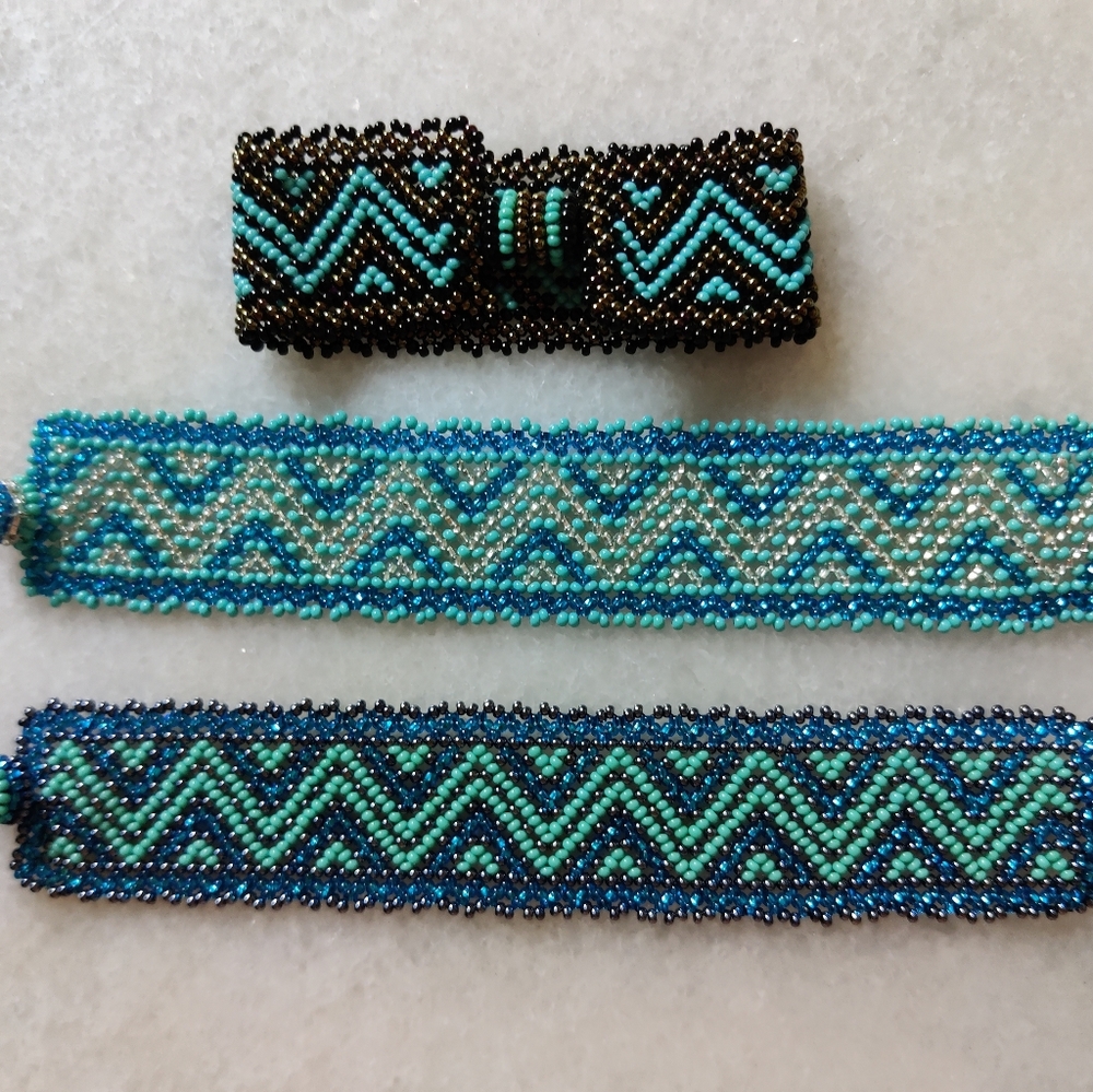 Beaded bracelets - Picture 2 of 2